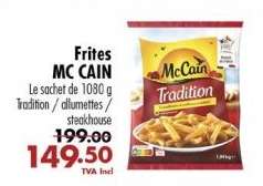 Frites MC CAIN