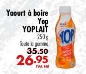 Yaourt à boire Yop YOPLAIT