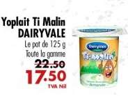 Yoplait Ti Malin DAIRYVALE
