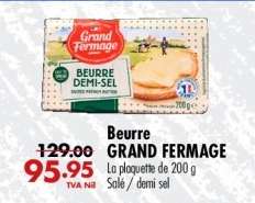 Beurre GRAND FERMAGE