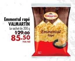 Emmental râpé VALMARTIN