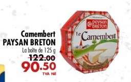 Camembert PAYSAN BRETON