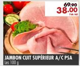 JAMBON CUIT SUPÉRIEUR A/C PSA