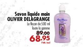 Savon liquide main OLIVIER DELAGRANGE