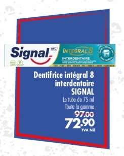 Dentifrice intégral 8 interdentaire SIGNAL