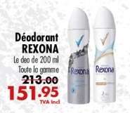 Déodorant REXONA