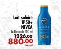 Lait solaire IP50+ NIVEA