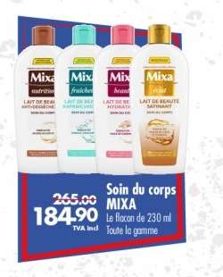 Soin du corps MIXA