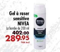Gel à raser sensitive NIVEA