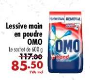 Lessive main en poudre OMO