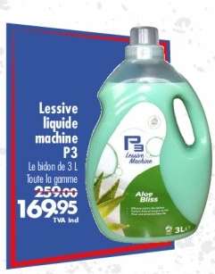 Lessive liquide machine P3