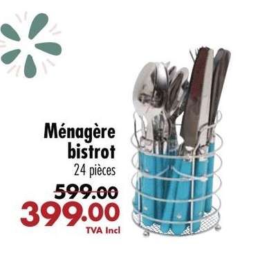 Ménagère bistrot
