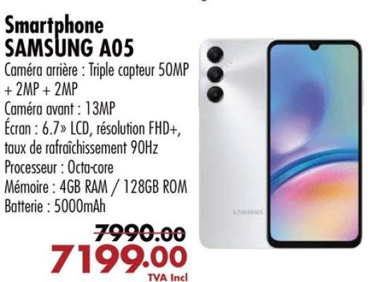 Smartphone SAMSUNG A05