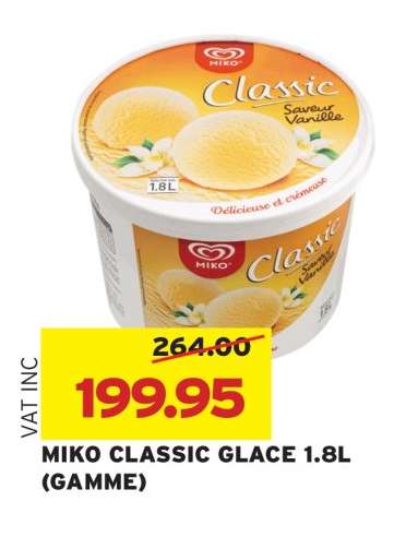 MIKO CLASSIC GLACE 1.8L (GAMME)