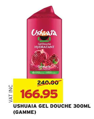 USHUAIA GEL DOUCHE 300ML (GAMME)