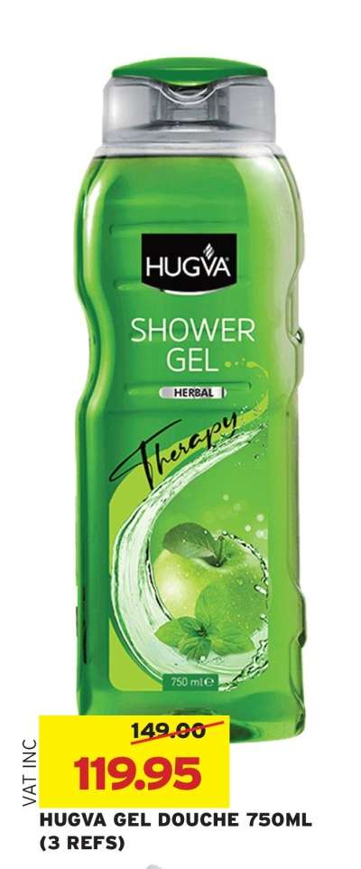 HUGVA GEL DOUCHE 750ML