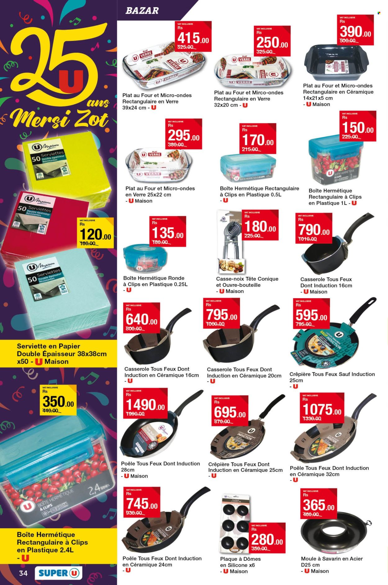 Catalogue Super U - 12/06/2025 - 08/07/2025. Page 34