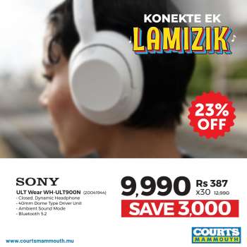 thumbnail - Catalogue Courts Mammouth - Lamizik