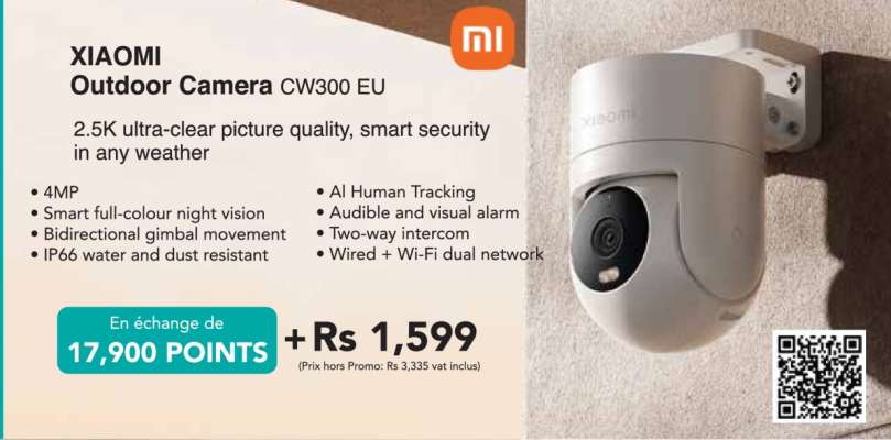 XIAOMI Outdoor Camera CW300 EU