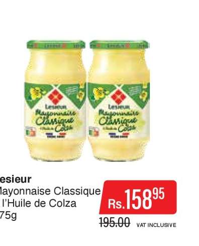 Lesieur Mayonnaise Classique à l'Huile de Colza