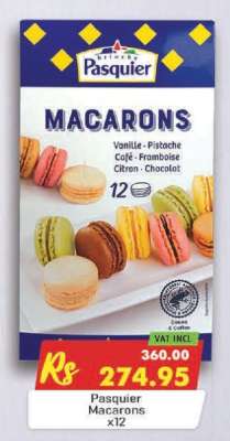 Pasquier Macarons x12