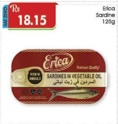 Erica Sardine 125g