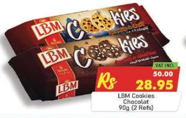 LBM Cookies Chocolat