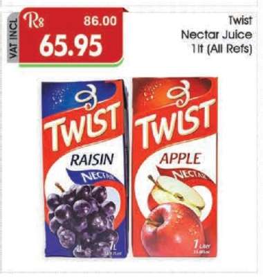 Twist Nectar Juice 1L (All Refs)