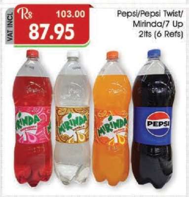 Pepsi/Pepsi Twist/Mirinda/7 Up