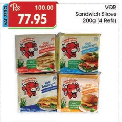 VQR Sandwich Slices 200g (4 Refs)