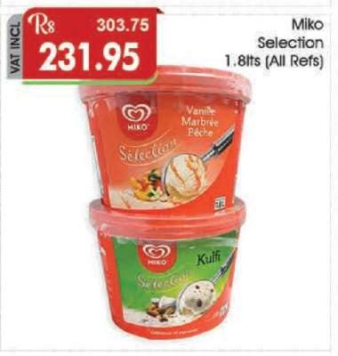 Miko Selection 1.8lts (All Refs)