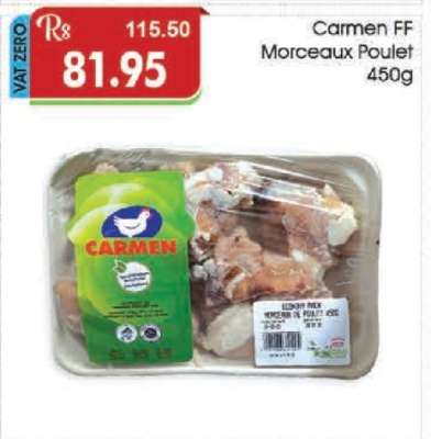 Carmen FF Morceaux Poulet 450g