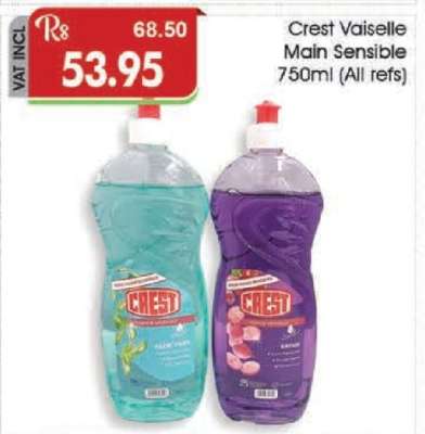 Crest Vaisselle Main Sensible 750ml