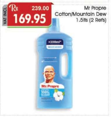 Mr Propre Cotton/Mountain Dew