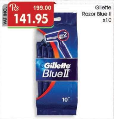 Gillette Razor Blue II x10