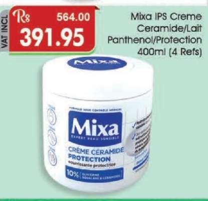 Mixa IPS Creme Ceramide/Lait Panthenol/Protection 400ml (4 Refs)
