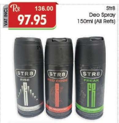 Str8 Deo Spray 150ml (All Refs)