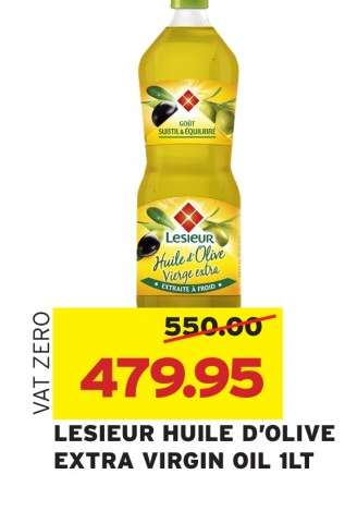 LESIEUR HUILE D'OLIVE EXTRA VIRGIN OIL 1LT