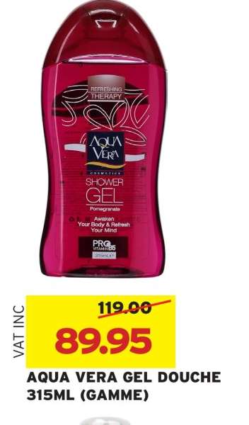 AQUA VERA GEL DOUCHE 315ML (GAMME)