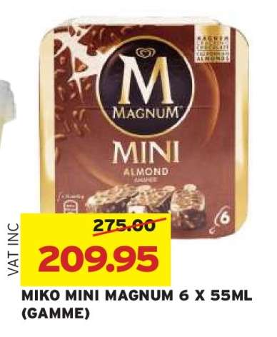 MIKO Mini Magnum 6 x 55ml (Gamme)
