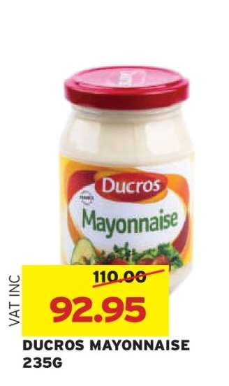 DUCROS MAYONNAISE