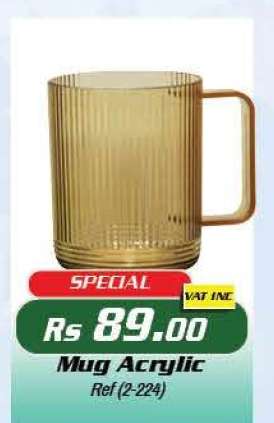 Mug Acrylic