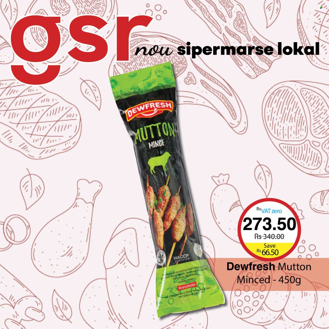 Catalogue GSR. Page 1