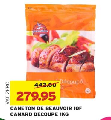CANETON DE BEAUVOIR IQF