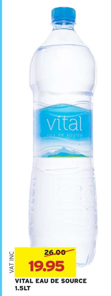 VITAL EAU DE SOURCE