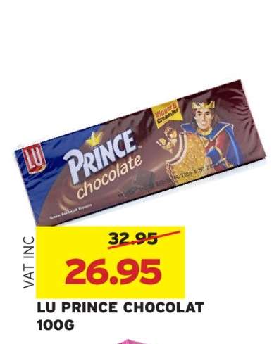 LU PRINCE CHOCOLAT 100G