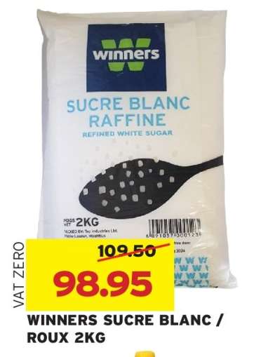 WINNERS SUCRE BLANC / ROUX 2KG