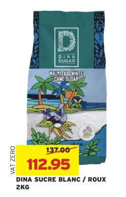 DINA SUCRE BLANC / ROUX 2KG