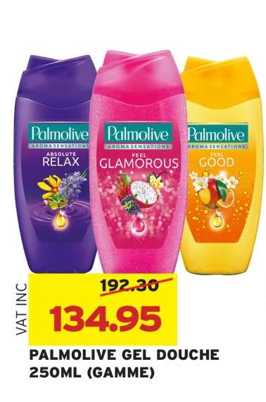PALMOLIVE GEL DOUCHE 250ML (GAMME)
