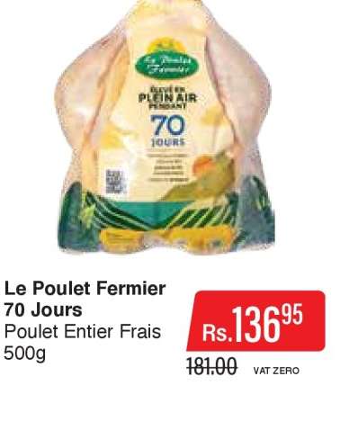 Le Poulet Fermier 70 jours